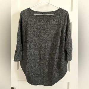 Heather gray sweater